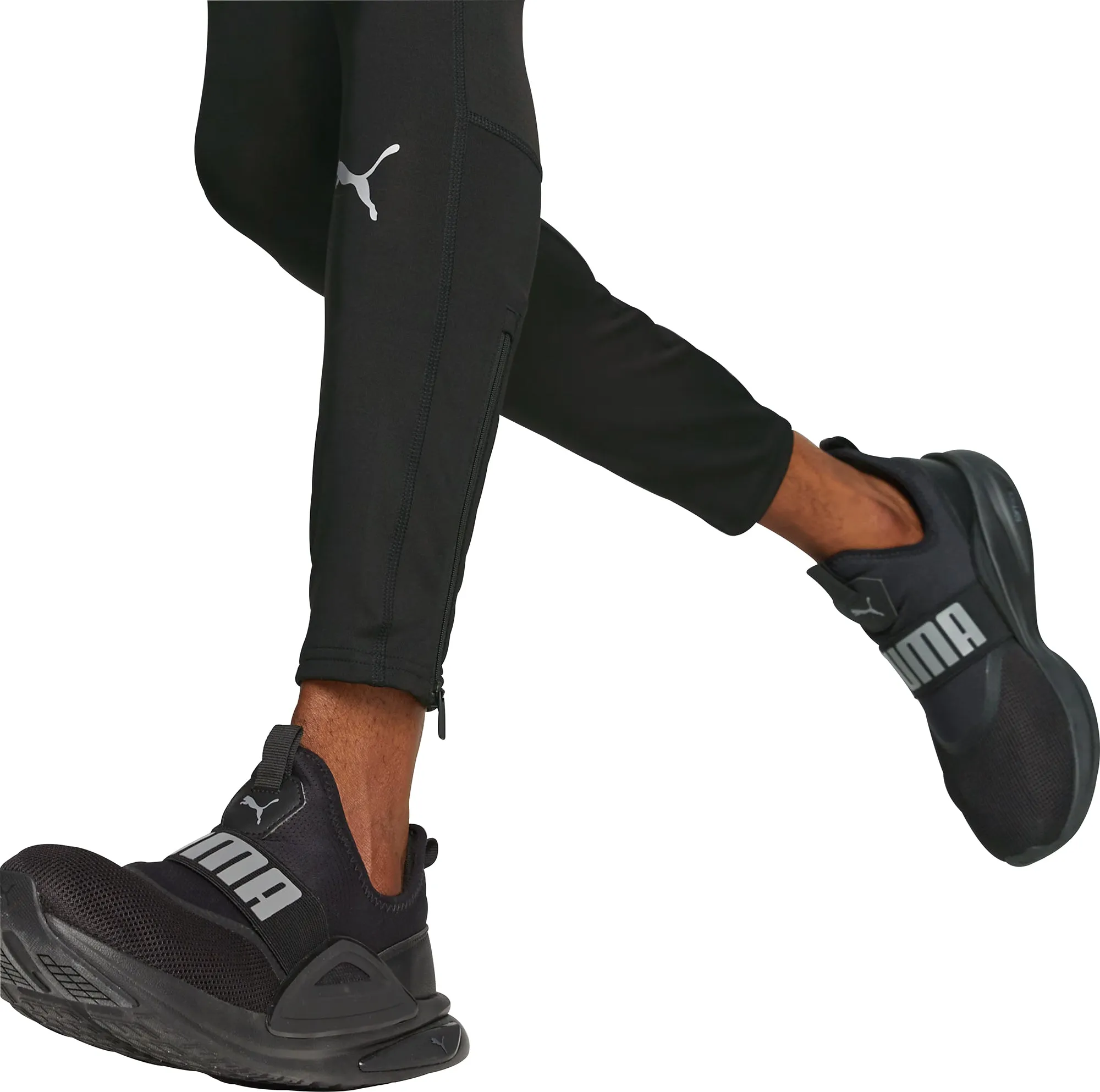 Clothing Puma  Men Puma Run Favourite Mens Long Running Tights - Black