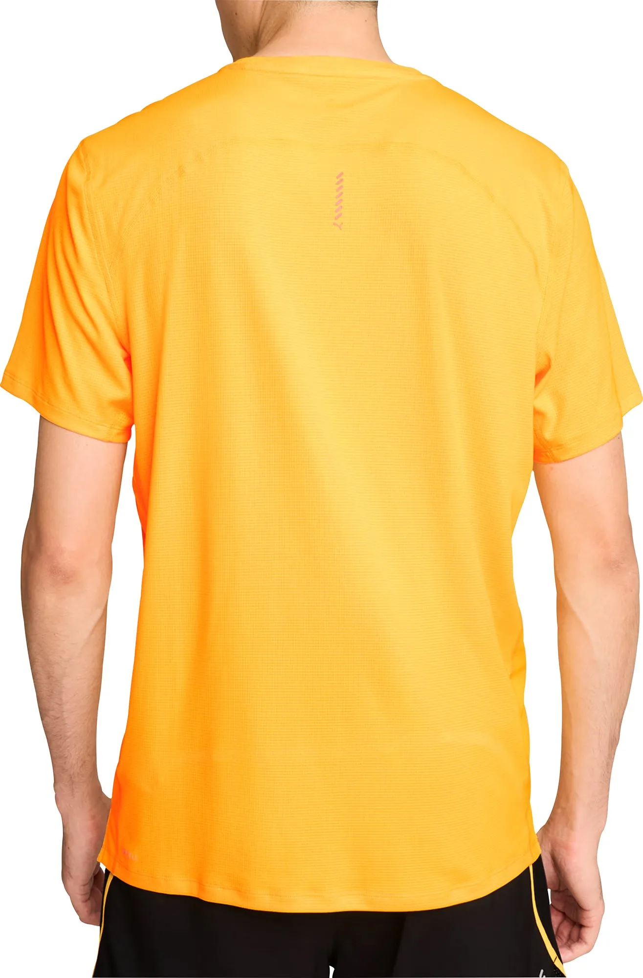 Clothing Puma  Men Puma Run Favourite Velocity Short Sleeve Mens Running Top - Orange