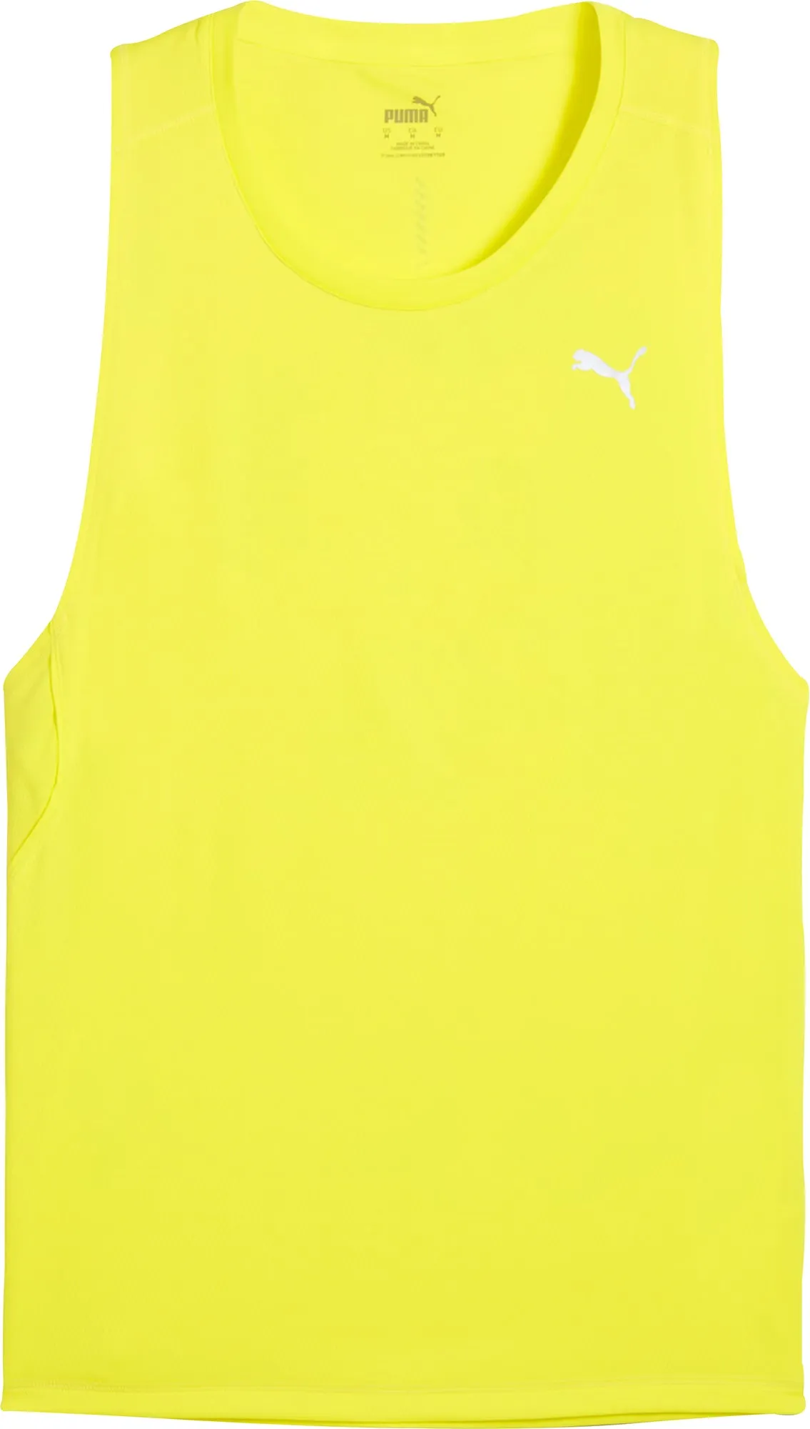 Clothing Puma  Men Puma Velocity Mens Running Vest - Yellow