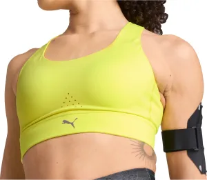 Clothing Puma  Women Puma PWRbreathe Womens Running Sports Bra - Yellow