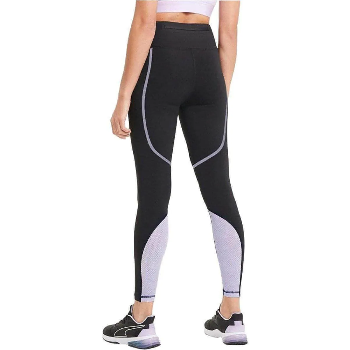 Clothing Puma  Women Puma Train Bonded High Waist Womens Long Training Tights - Black
