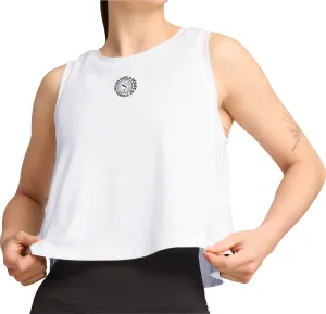 Clothing Puma  Women Puma X HYROX Cloudspun Womens Training Vest Tank Top - White