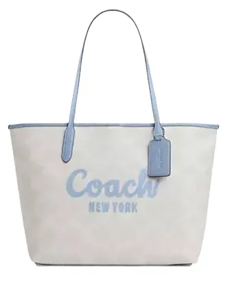 Coach City Tote Bag With Coach Graphic Coach Bags