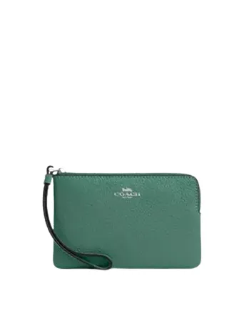 Coach Corner Zip Wristlet Coach Bags