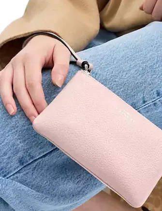 Coach Corner Zip Wristlet Coach Bags