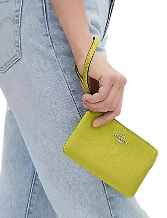 Coach Corner Zip Wristlet Coach Bags