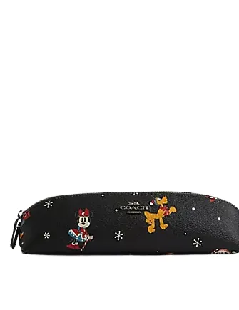 Coach Disney X Coach Pencil Case With Holiday Print Coach Bags