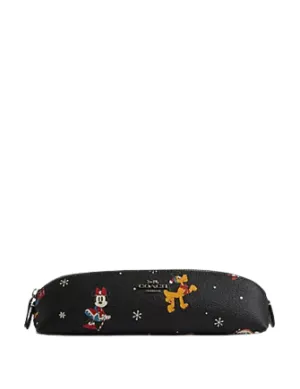 Coach Disney X Coach Pencil Case With Holiday Print Coach Bags
