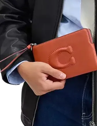 Coach Large Corner Zip Wristlet Coach Bags