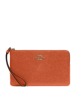 Coach Large Corner Zip Wristlet Coach Bags