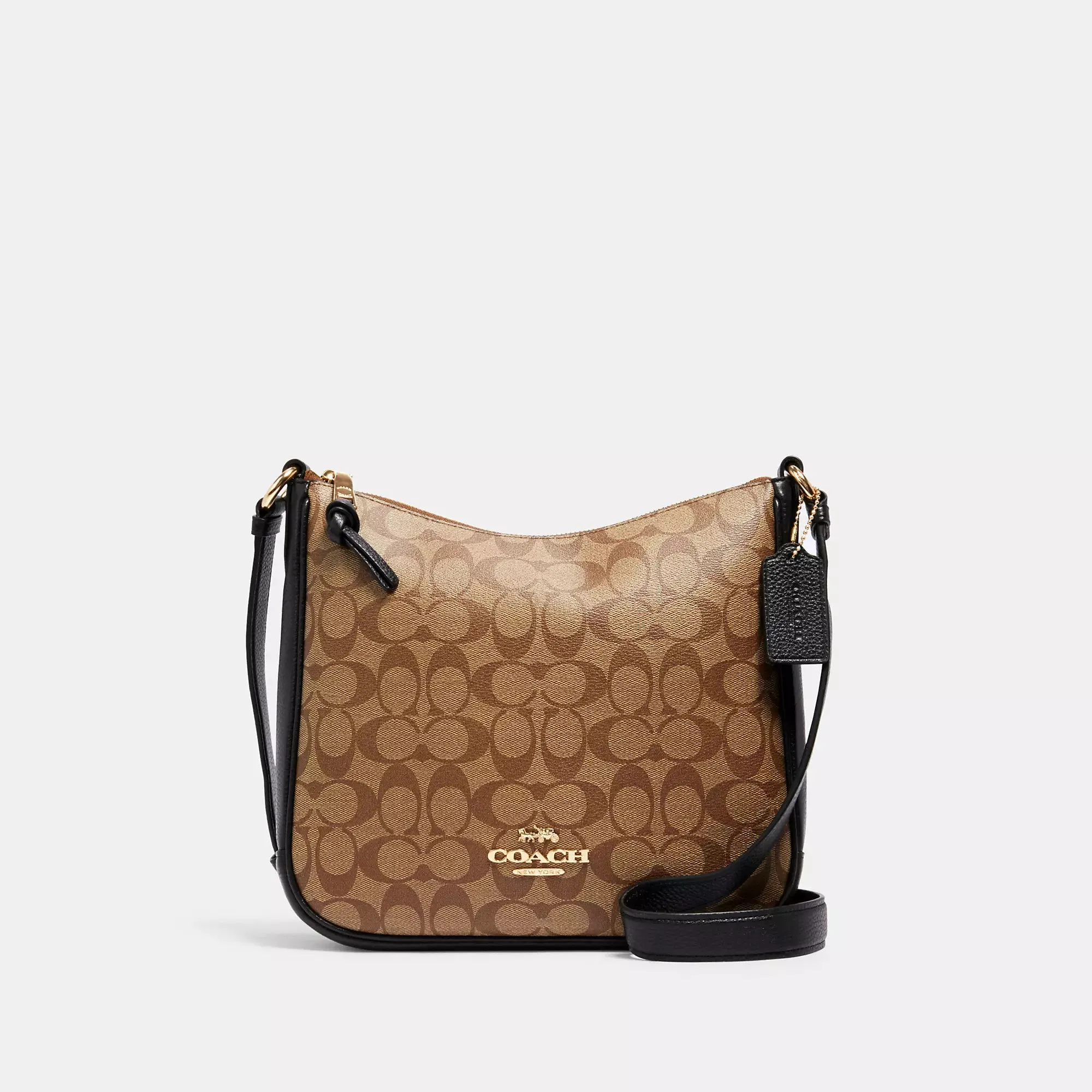 Coach Outlet Ellie File Bag In Signature Canvas COACH Outlet Bags
