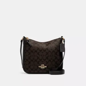 Coach Outlet Ellie File Bag In Signature Canvas COACH Outlet Bags