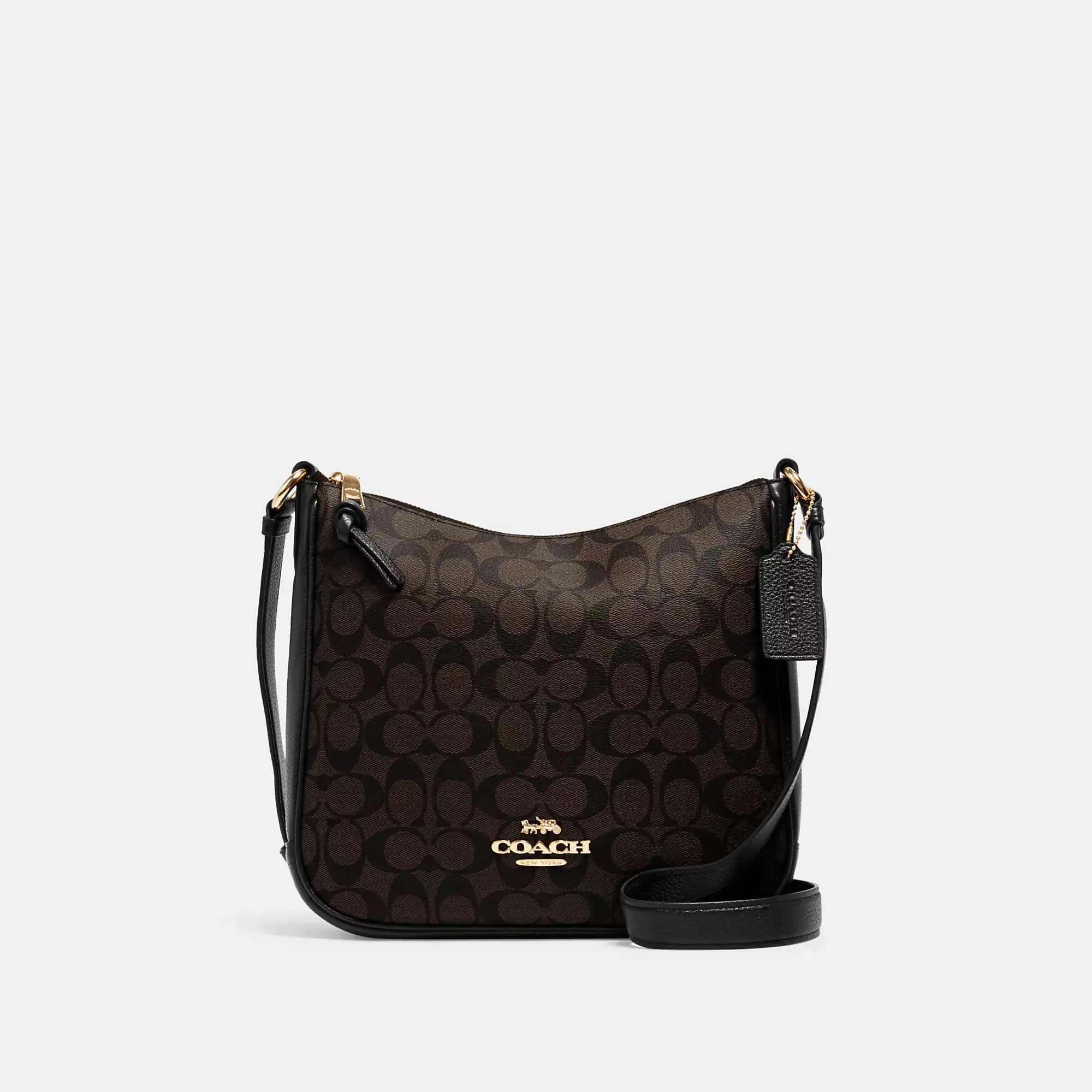 Coach Outlet Ellie File Bag In Signature Canvas COACH Outlet Bags