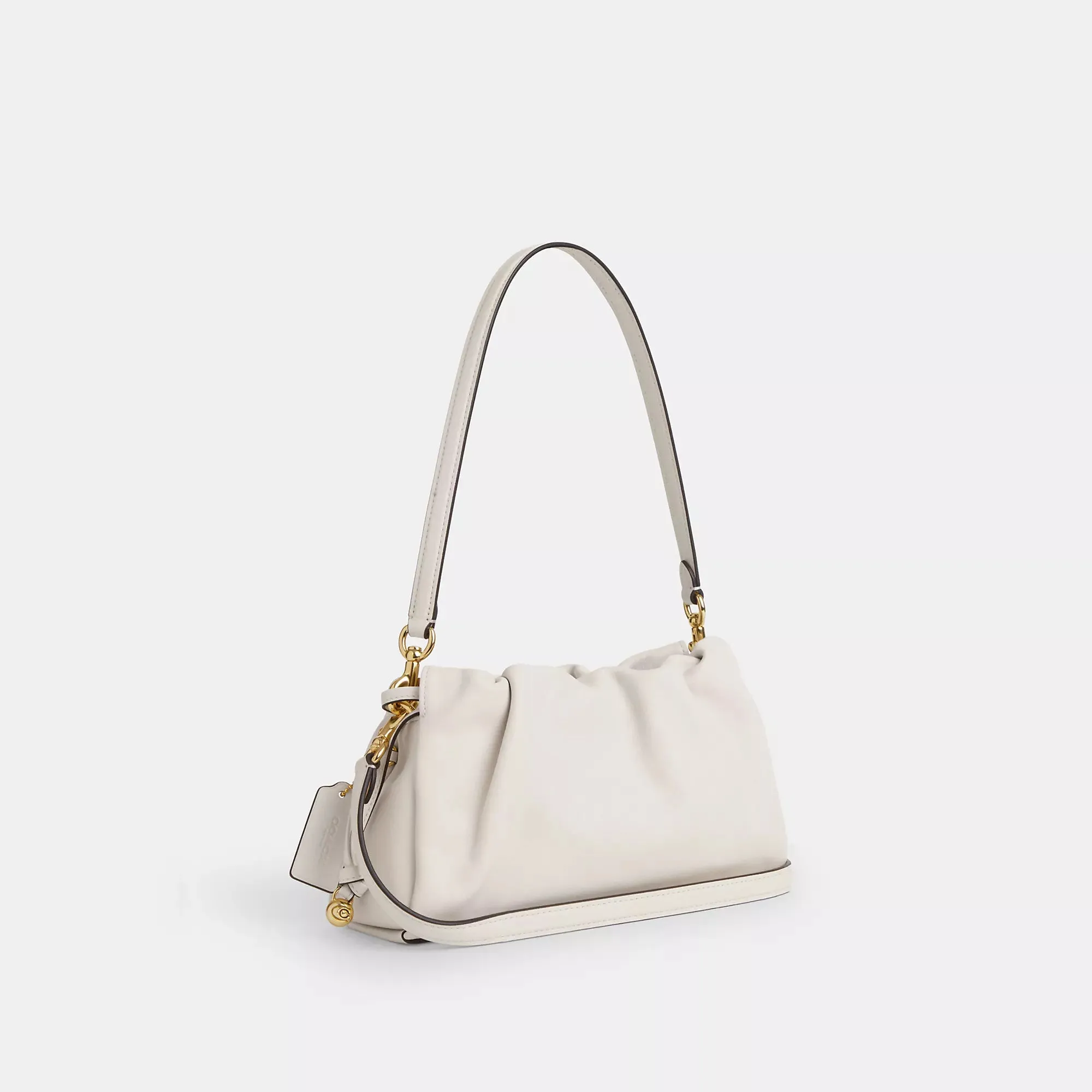 Coach Outlet Faye Shoulder Bag With Ruching COACH Outlet Bags