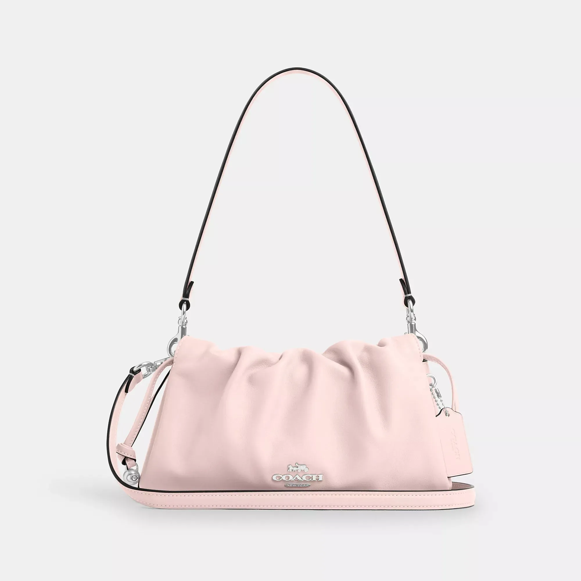 Coach Outlet Faye Shoulder Bag With Ruching COACH Outlet Bags