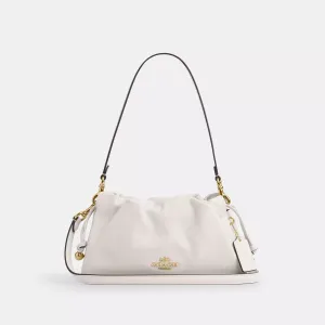 Coach Outlet Faye Shoulder Bag With Ruching COACH Outlet Bags