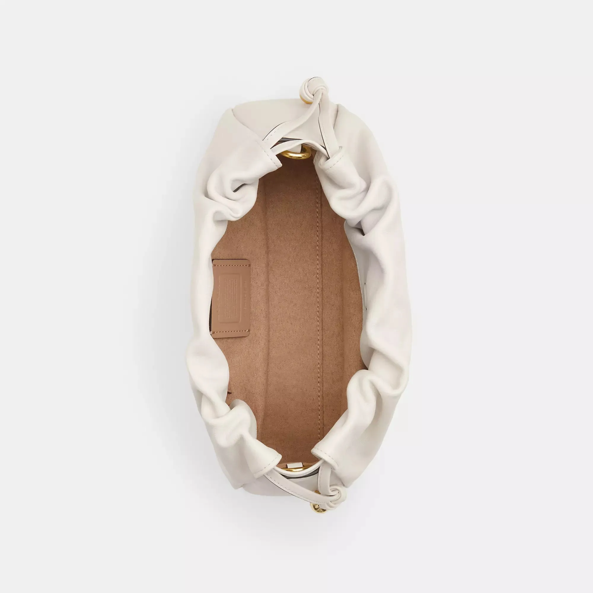 Coach Outlet Faye Shoulder Bag With Ruching COACH Outlet Bags
