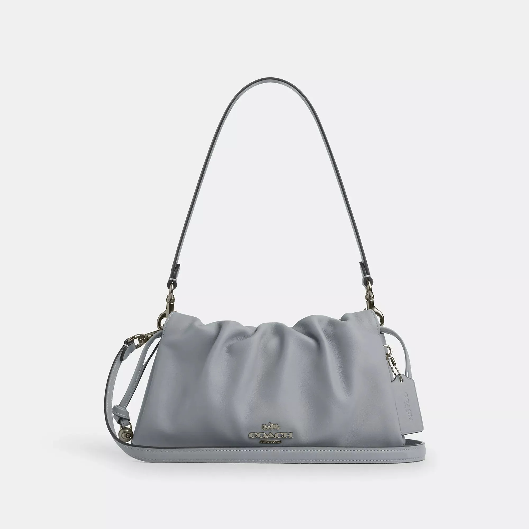 Coach Outlet Faye Shoulder Bag With Ruching COACH Outlet Bags