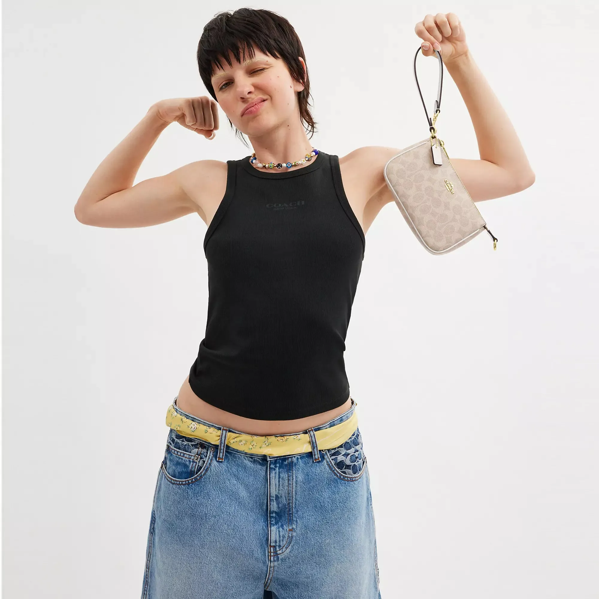 Coach Outlet Nolita 19 In Signature Canvas COACH Outlet Bags