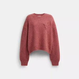 Coach Outlet Signature Crewneck Sweater COACH Outlet Bags