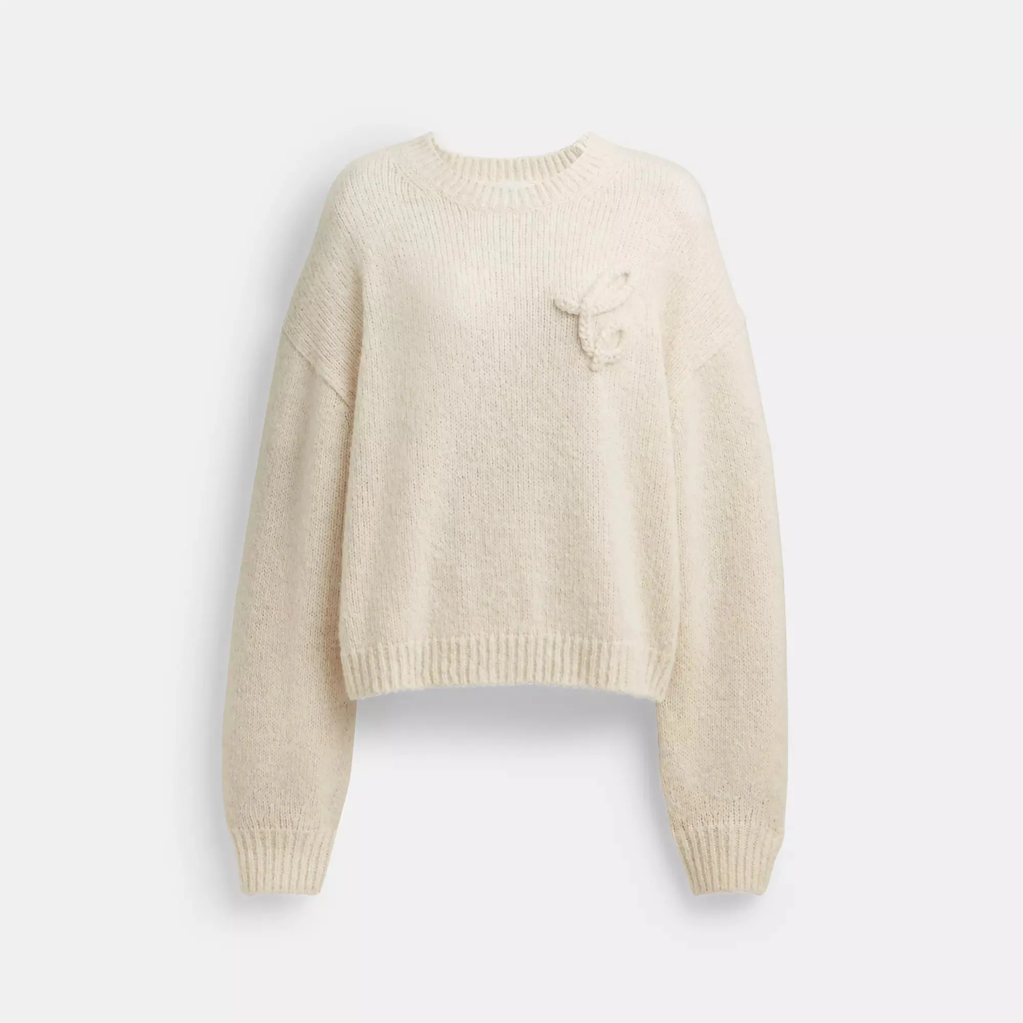 Coach Outlet Signature Crewneck Sweater COACH Outlet Bags