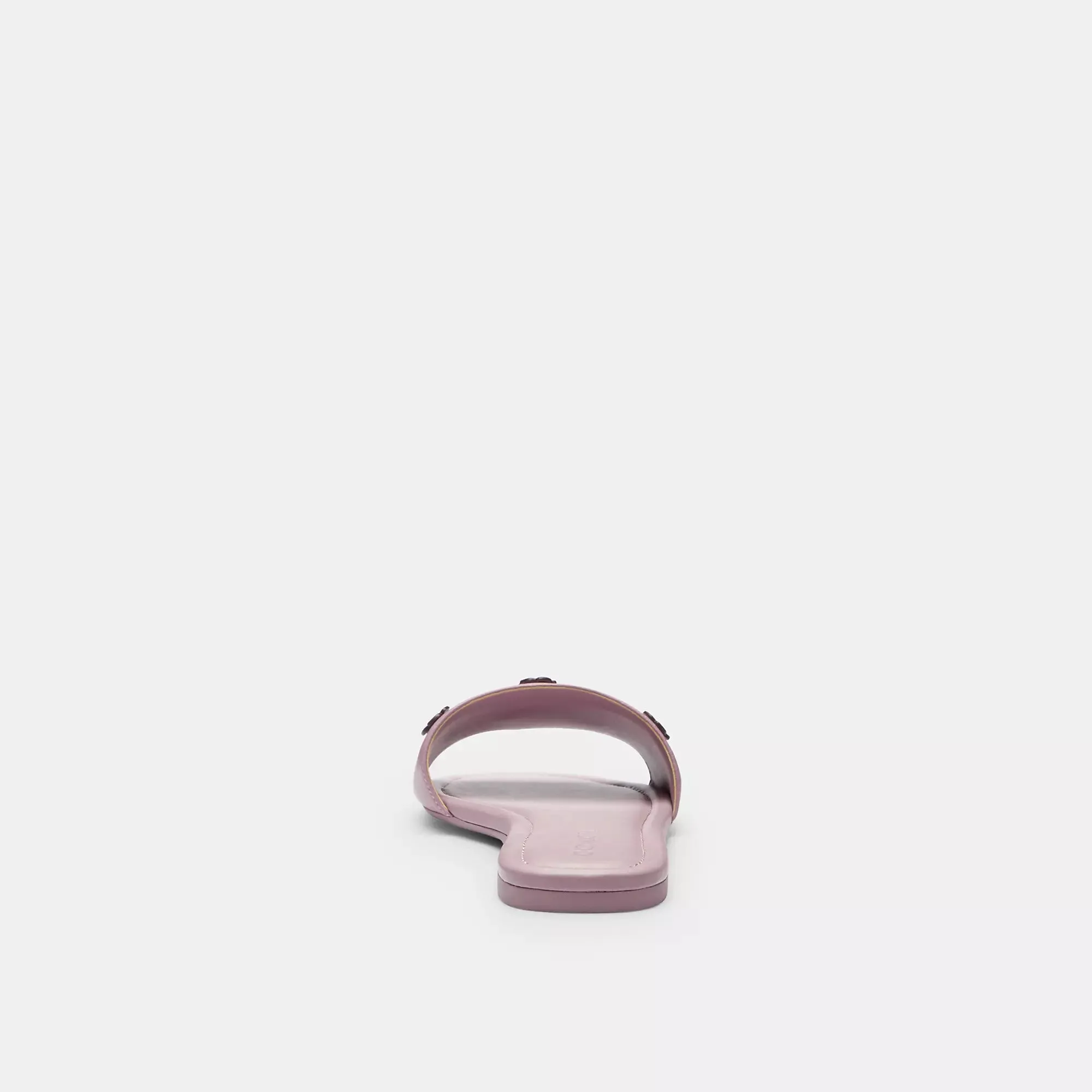 Coach Outlet Slide Sandal With Tea Rose COACH Outlet Bags