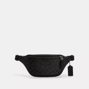 Coach Outlet Warren Mini Belt Bag In Signature Canvas COACH Outlet Bags