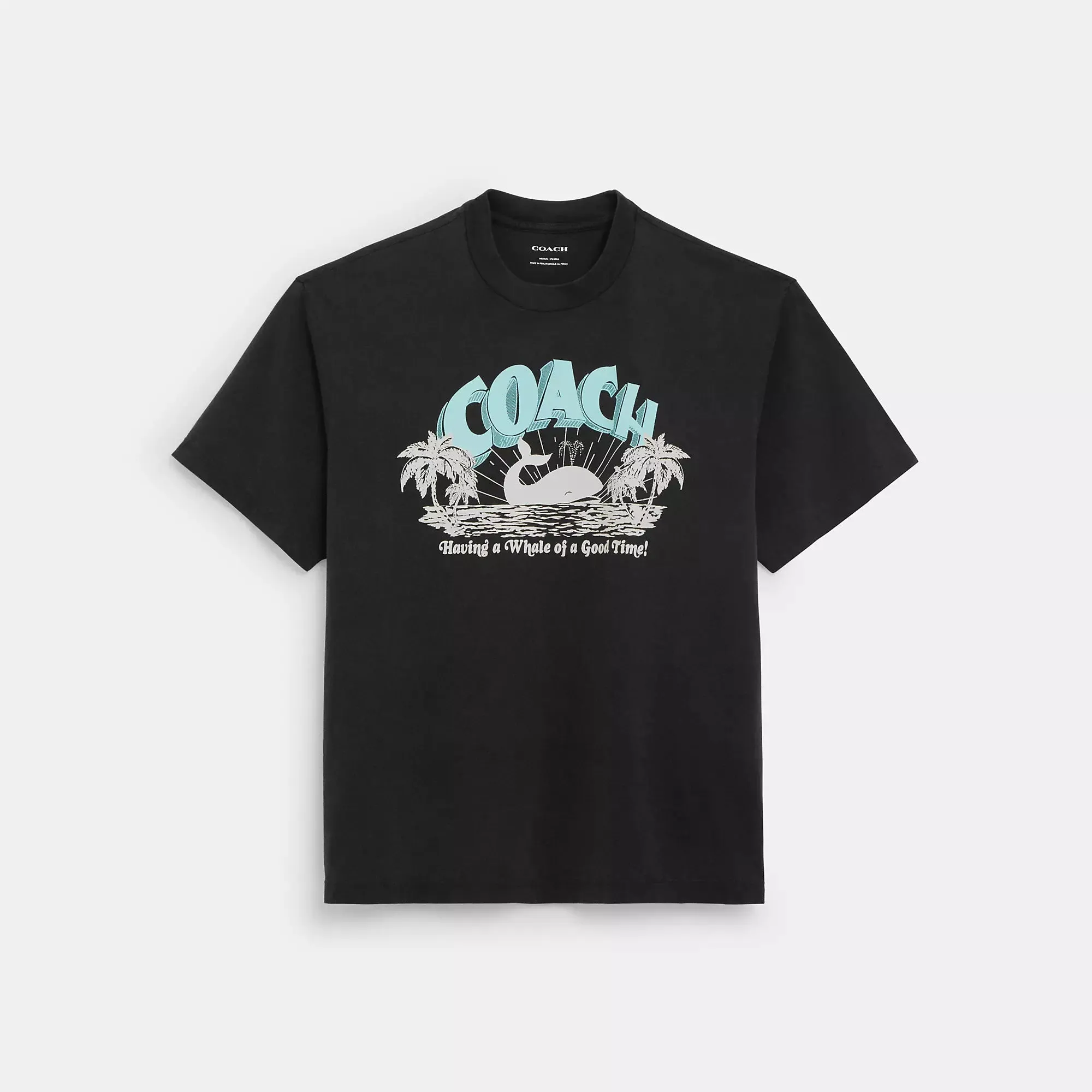 Coach Outlet Whale T Shirt In Organic Cotton COACH Outlet Bags