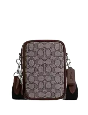 Coach Stanton Crossbody In Signature Jacquard Coach Bags