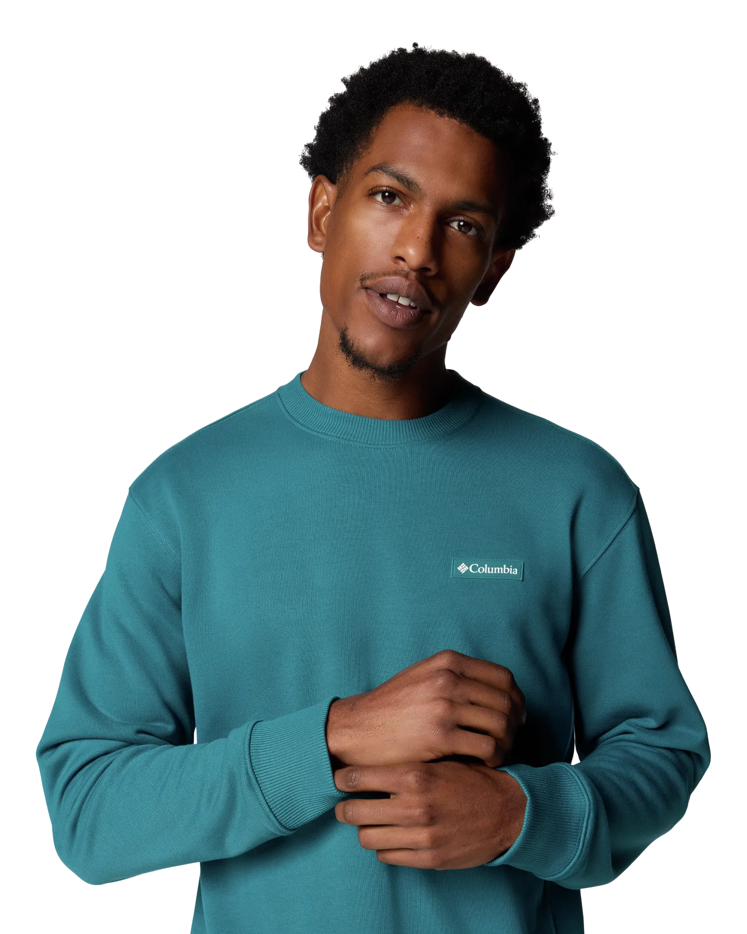 Columbia Clothing Marble Canyon Frency Terry Sweatshirt in River Blue