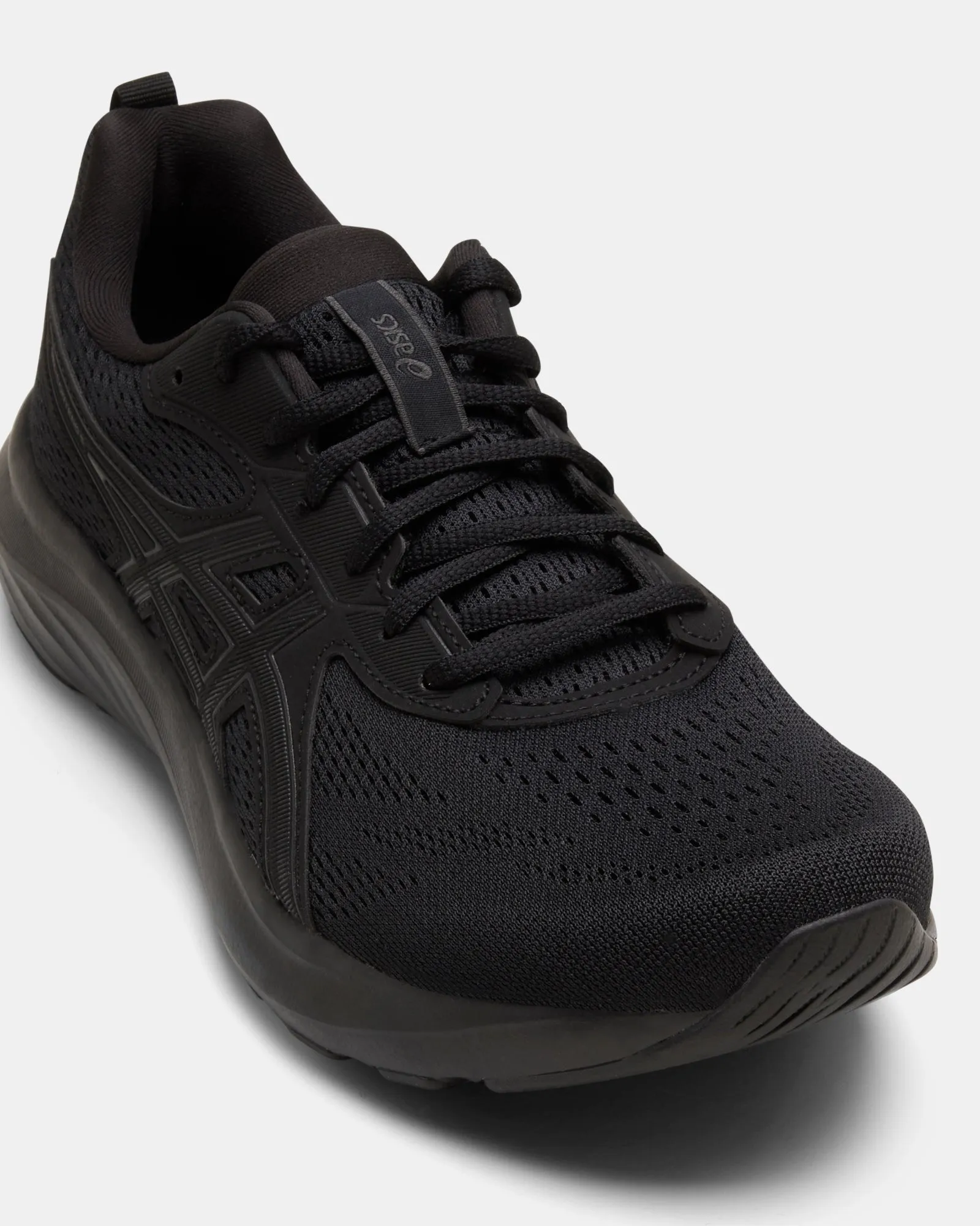 Contend 9 Black Mens Black/Graphite Grey Asics Shoes