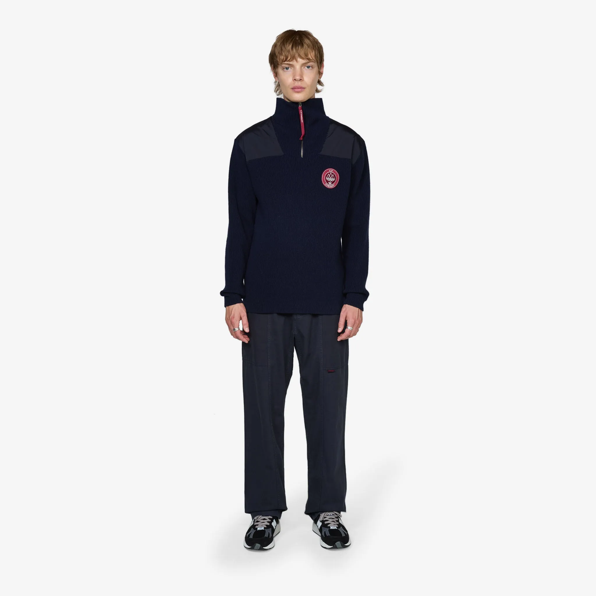 C.P. Company x SPZL Half Zip Sweatshirt Night Navy adidas Clothing
