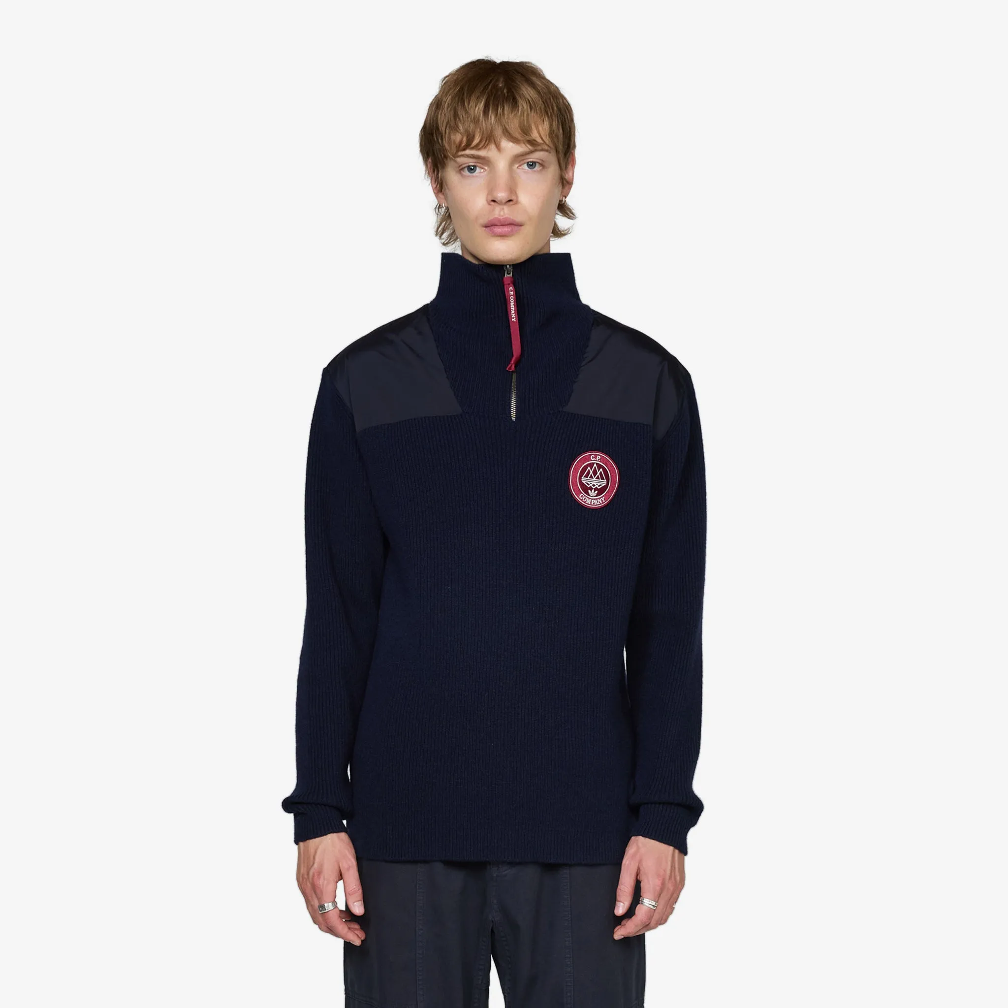 C.P. Company x SPZL Half Zip Sweatshirt Night Navy adidas Clothing