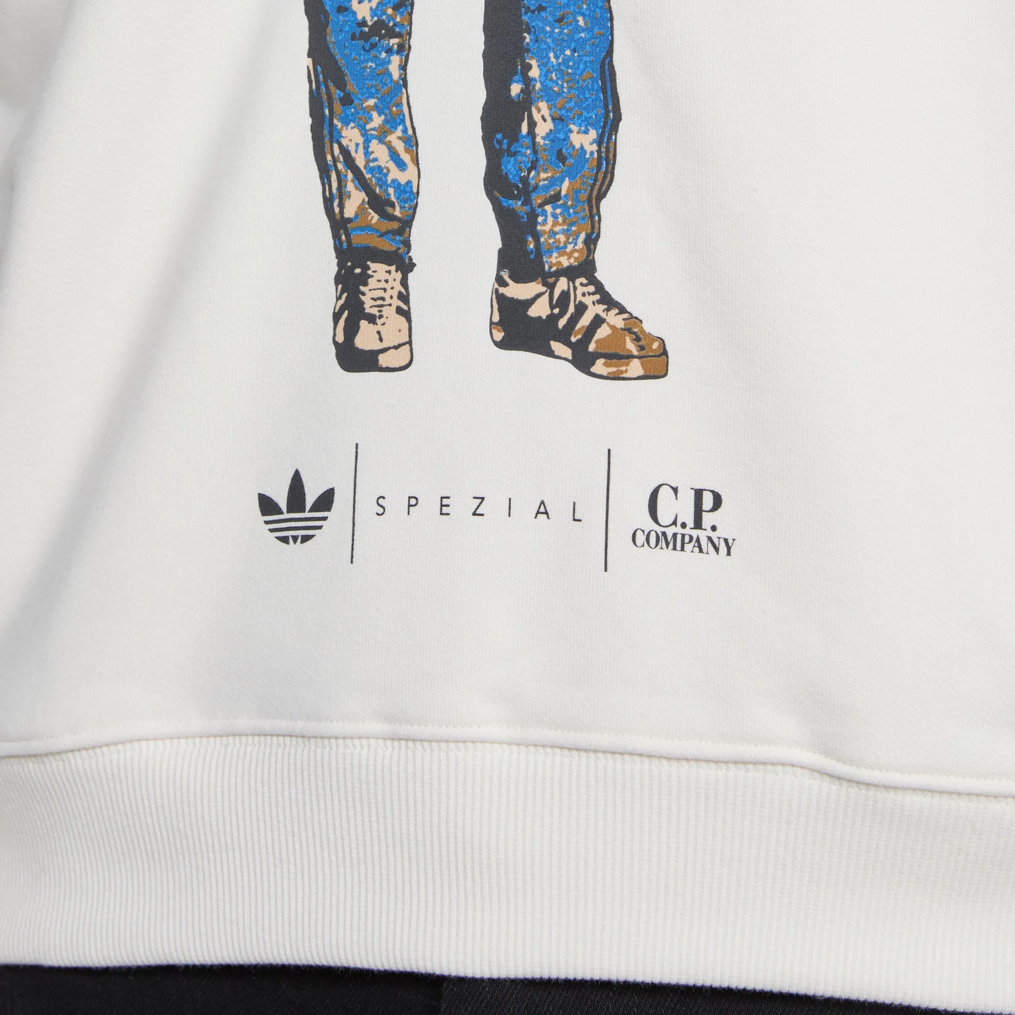 C.P. Company x SPZL Sweatshirt Chalk White adidas Clothing