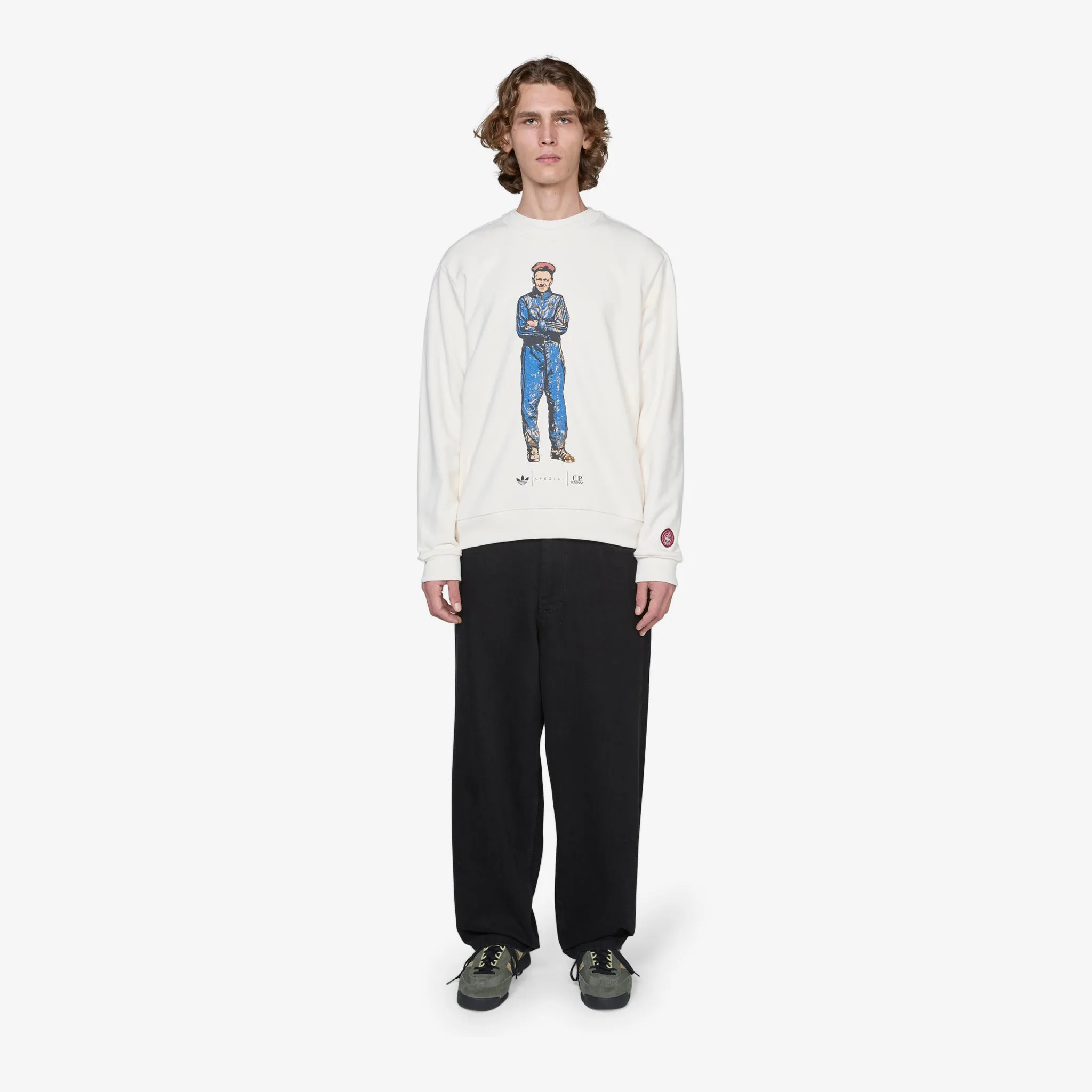 C.P. Company x SPZL Sweatshirt Chalk White adidas Clothing
