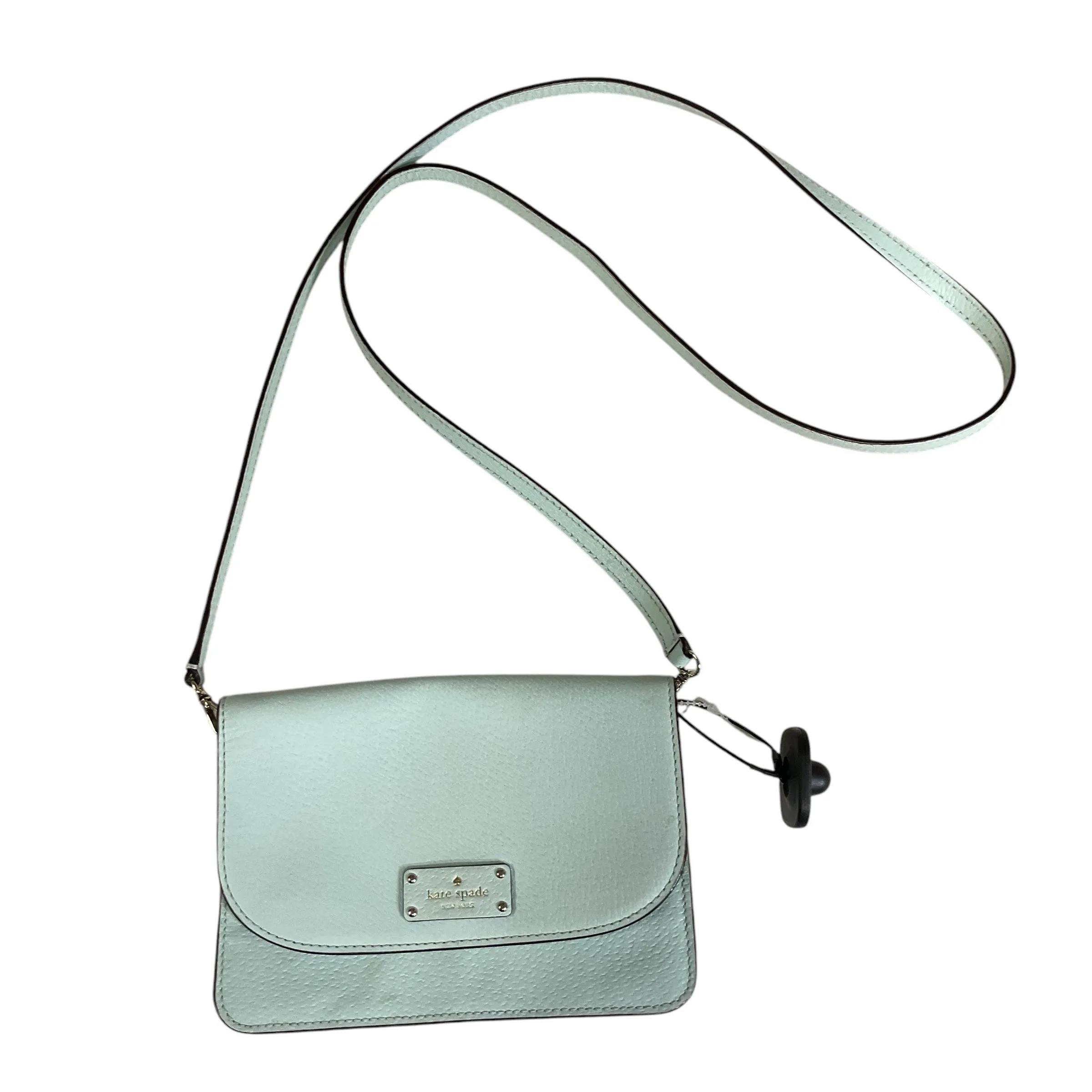 Crossbody Designer By Kate Spade In Aqua, Size:Small AS IS Kate Spade Bags