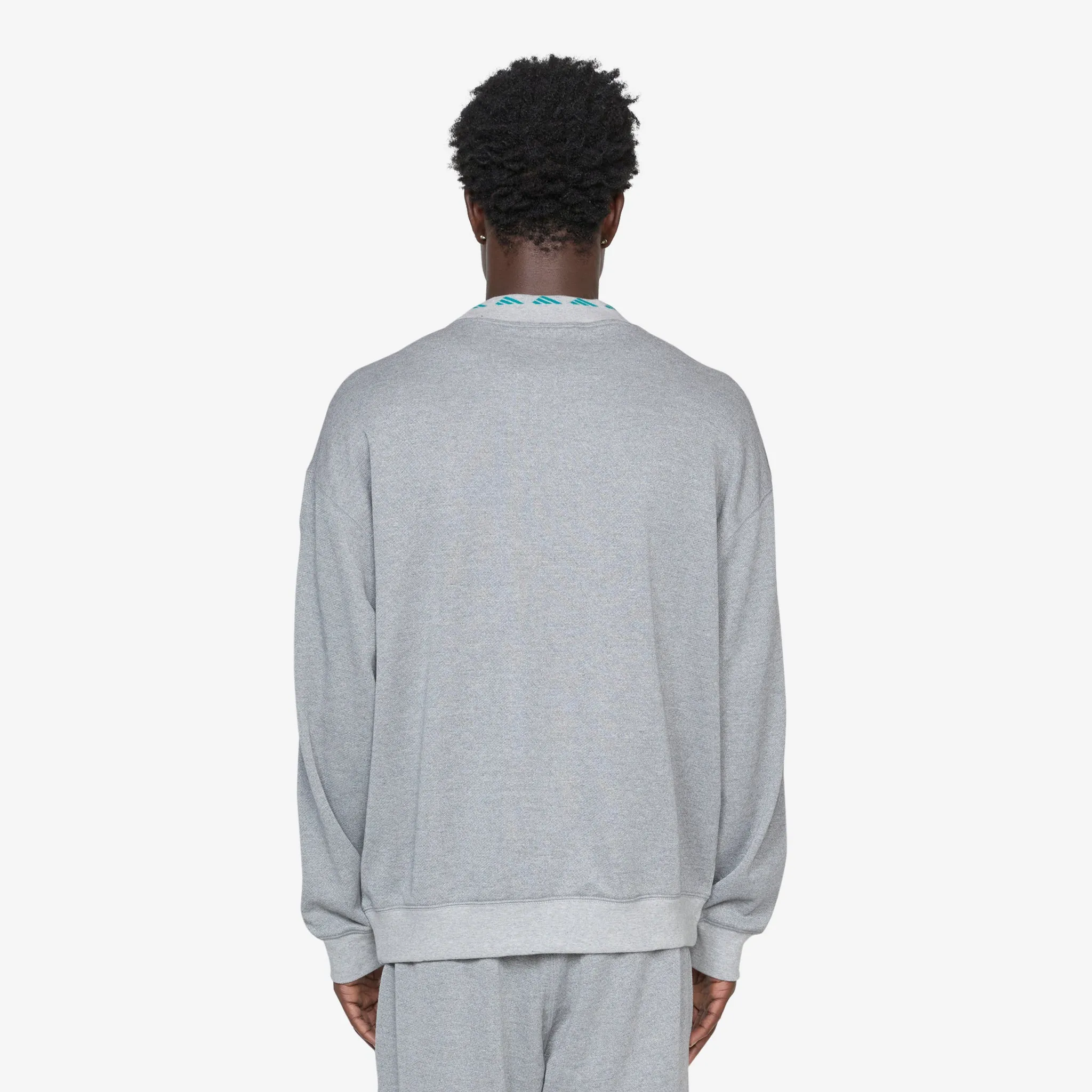EQT Reflective Crewneck Sweatshirt Medium Grey Heather adidas Clothing