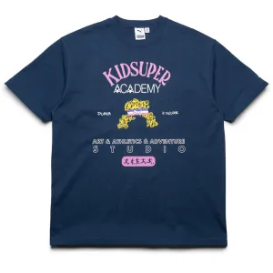 KidSuper x Puma Graphic Tee - Club Navy