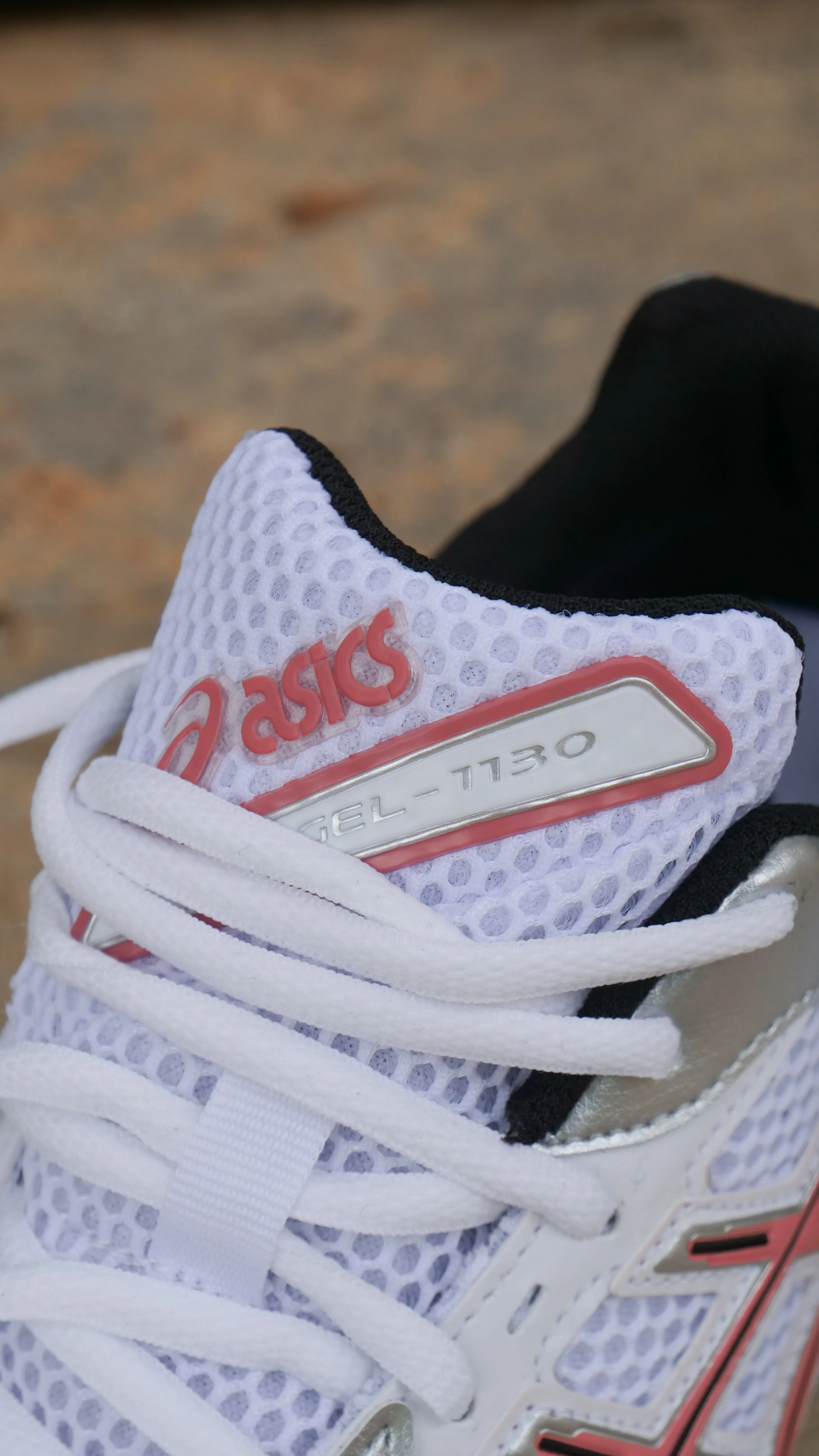Mens Asics Gel-1130 (White/Desert Red) Asics Shoes