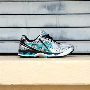 Mens Asics Gel-Kayano 14 (White/Waterfall) Asics Shoes