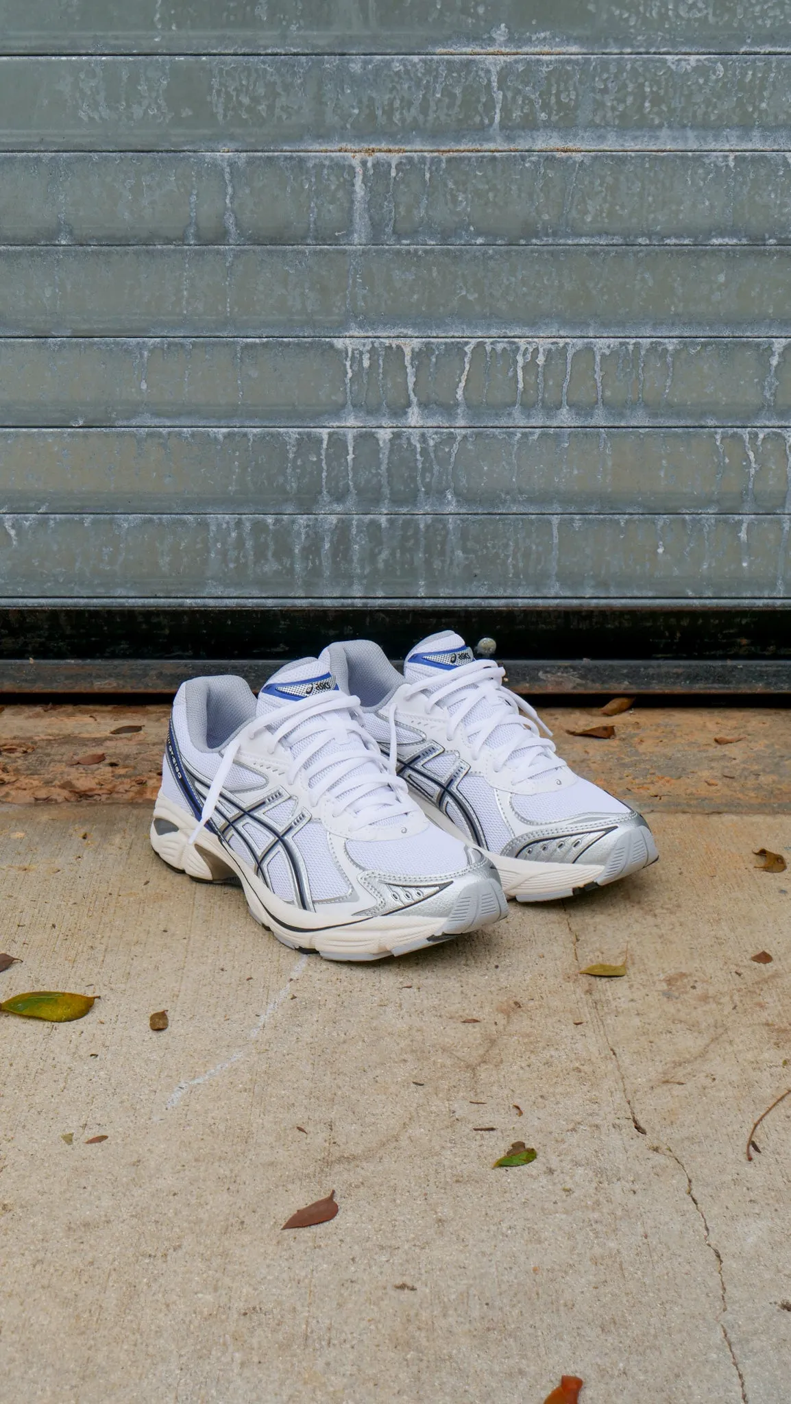 Mens Asics GT-2160 (White/Deep Marine)