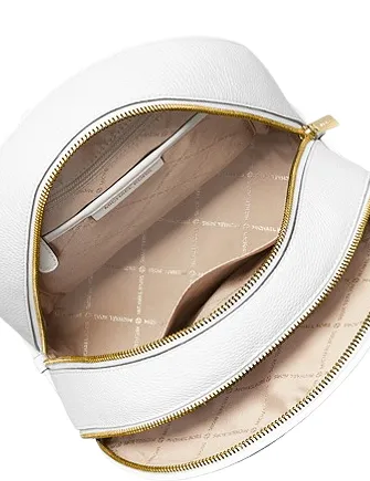 Michael Michael Kors Adina Medium Pebbled Leather Backpack Michael Kors Bags