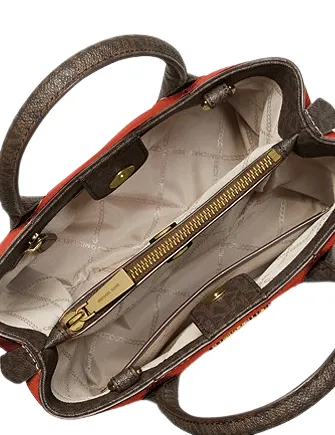 Michael Michael Kors Austin Medium Pebbled Leather Messenger Bag Michael Kors Bags