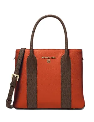 Michael Michael Kors Austin Medium Pebbled Leather Messenger Bag Michael Kors Bags