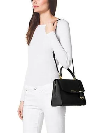 Michael Michael Kors Ava Small Saffiano Top Handle Satchel Michael Kors Bags