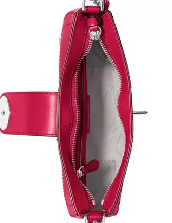 Michael Michael Kors Carmen Leather Shoulder Bag Michael Kors Bags