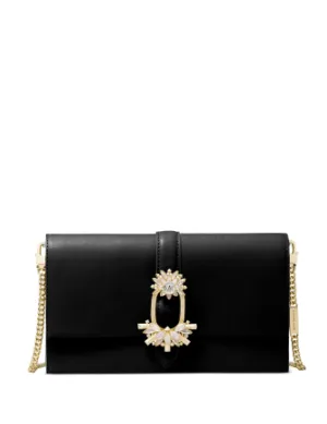 Michael Michael Kors Cece Large Convertible Leather Clutch Crossbody Michael Kors Bags