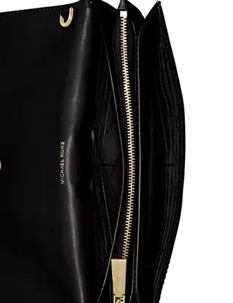 Michael Michael Kors Cece Large Convertible Leather Clutch Crossbody Michael Kors Bags