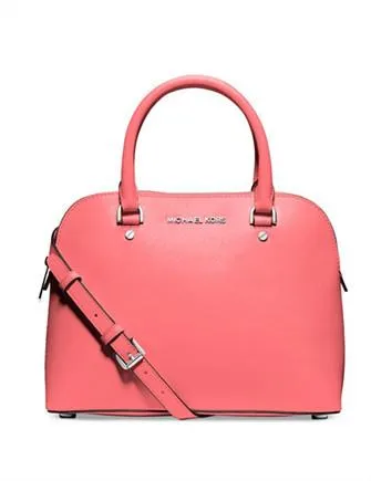 Michael Michael Kors Cindy Medium Saffiano Dome Satchel Michael Kors Bags