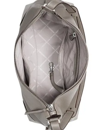 Michael Michael Kors Crosby Pebble Leather Shoulder Bag Michael Kors Bags